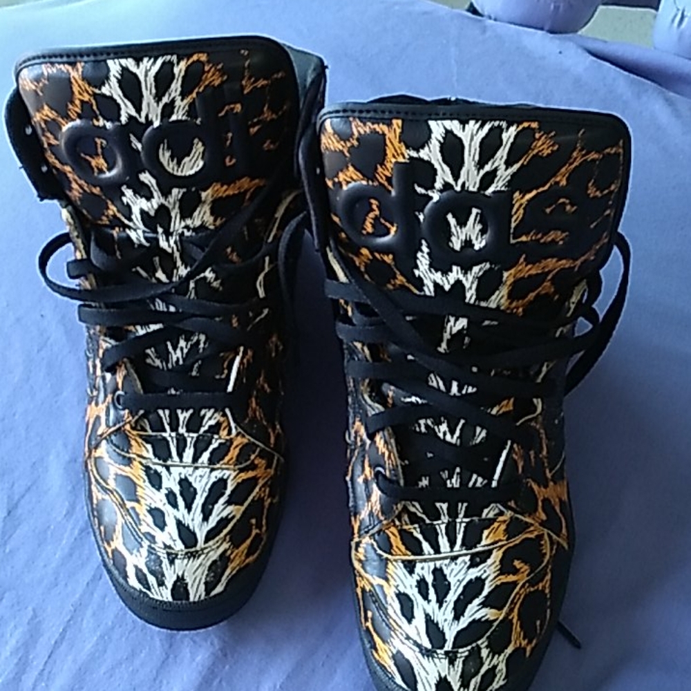 Jeremy Scott leopard 🐆 shoes 👞